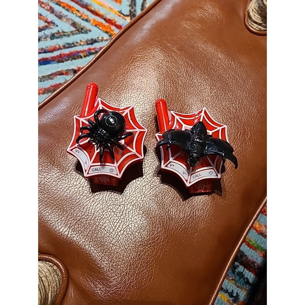 Tig Tec Games Walkie Talkies for Kids Spidertoy Boys Toys for Ages 3-12 Outdoor
